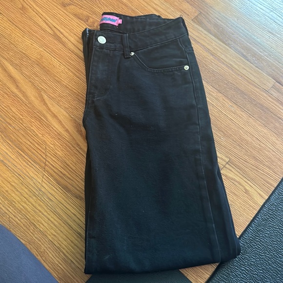 Edikted Jeans Edikted Half Leather Pants Half Jeans Poshmark